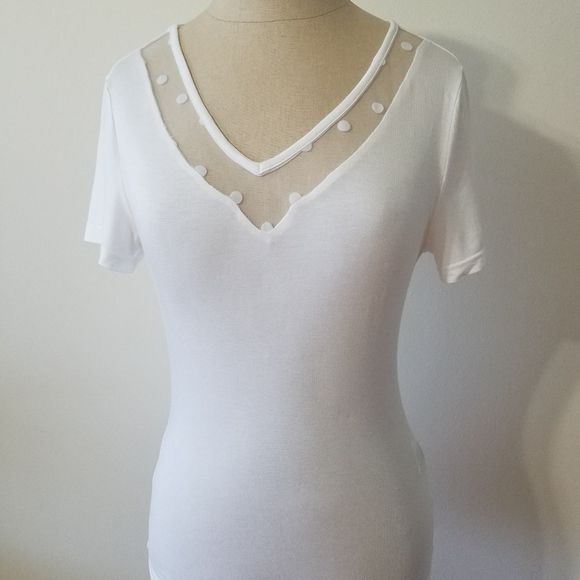 Bundle. Shein. 7 NewTops without tags. burgundy, white, blue, black, gray - Picture 6 of 7